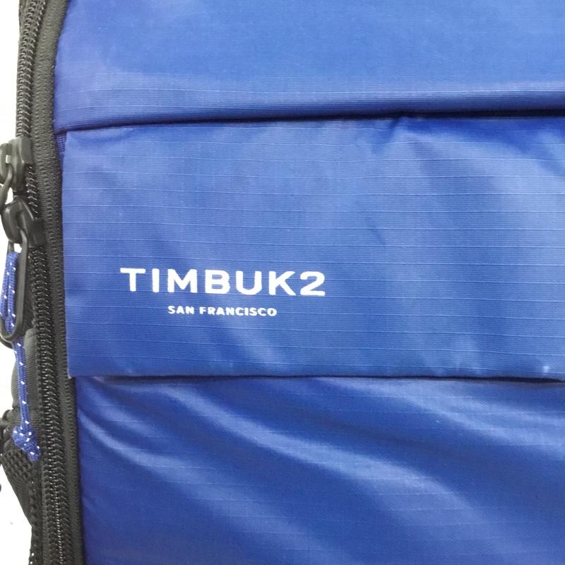 ティンバックツー TIMBUK2 リュックサック、デイパック リュックサック、デイバッグ 8818-4-3615 Muttmover Light マットムーバーライト 愛犬 タグ付き ロゴ、文字 青 / ブルー / X 黒 / ブラック /  メンズ USED 古着 中古 10132060