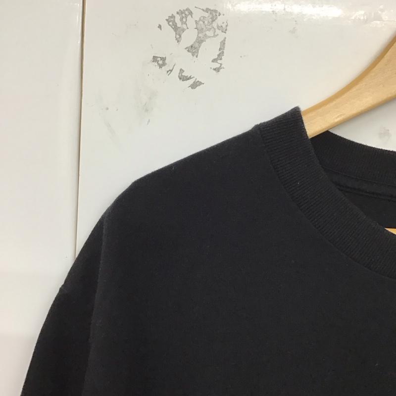 ザ ノースフェイス パープルレーベル THE NORTH FACE PURPLE LABEL Tシャツ 半袖 nt3112n ハイバルキーハーフスリーブポケットティー 半袖カットソー XL ロゴ、文字 黒 / ブラック /  メンズ USED 古着 中古 10129070