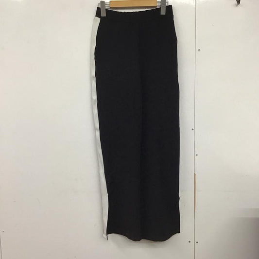 アズールバイマウジー AZUL BY MOUSSY パンツ スラックス 250CSA81-552D CLUB AZUL LINE SLIT JERSEY PT S 無地 黒 / ブラック /  レディース USED 古着 中古 10141315