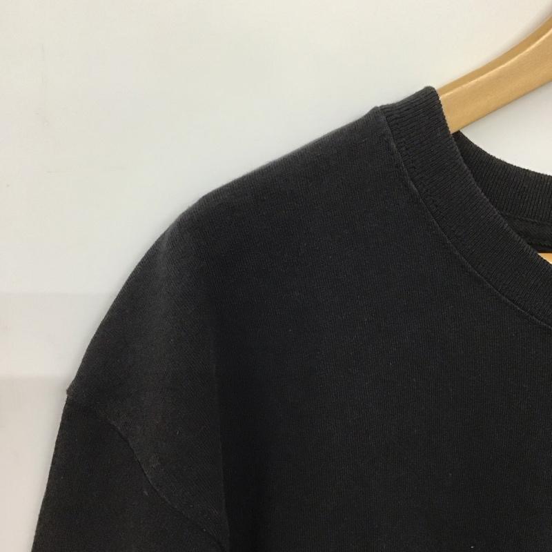 カーハート Carhartt Tシャツ 半袖 半袖カットソー プリントTシャツ クルーネックカットソー L ロゴ、文字 黒 / ブラック /  メンズ USED 古着 中古 10143245