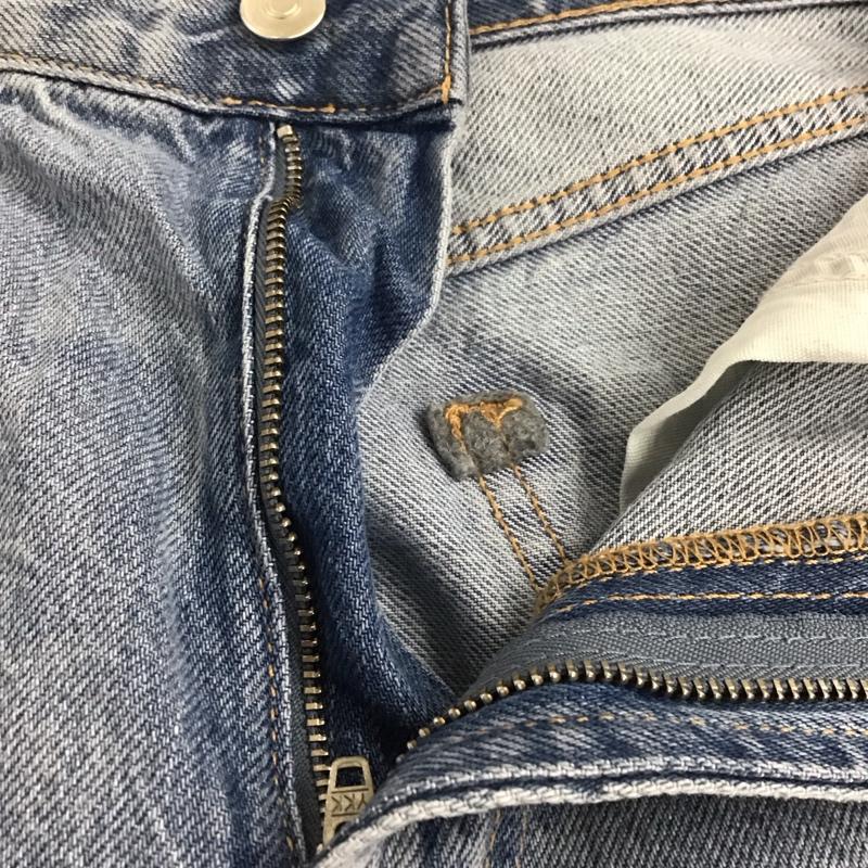 ザラ ZARA パンツ デニム、ジーンズ 36 無地 水色 / ライトブルー /  レディース USED 古着 中古 10140243