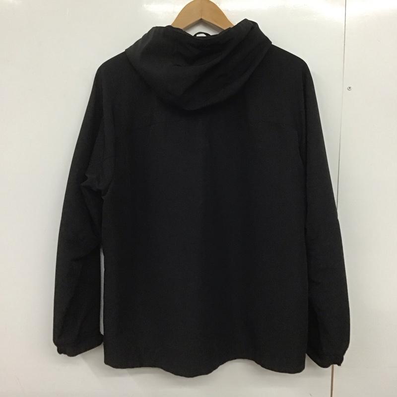 インヘリット INHERIT ジャケット、上着 ジャンパー、ブルゾン ジップアップジャケット パーカージャケット アウター M 無地 黒 / ブラック /  メンズ USED 古着 中古 10148314