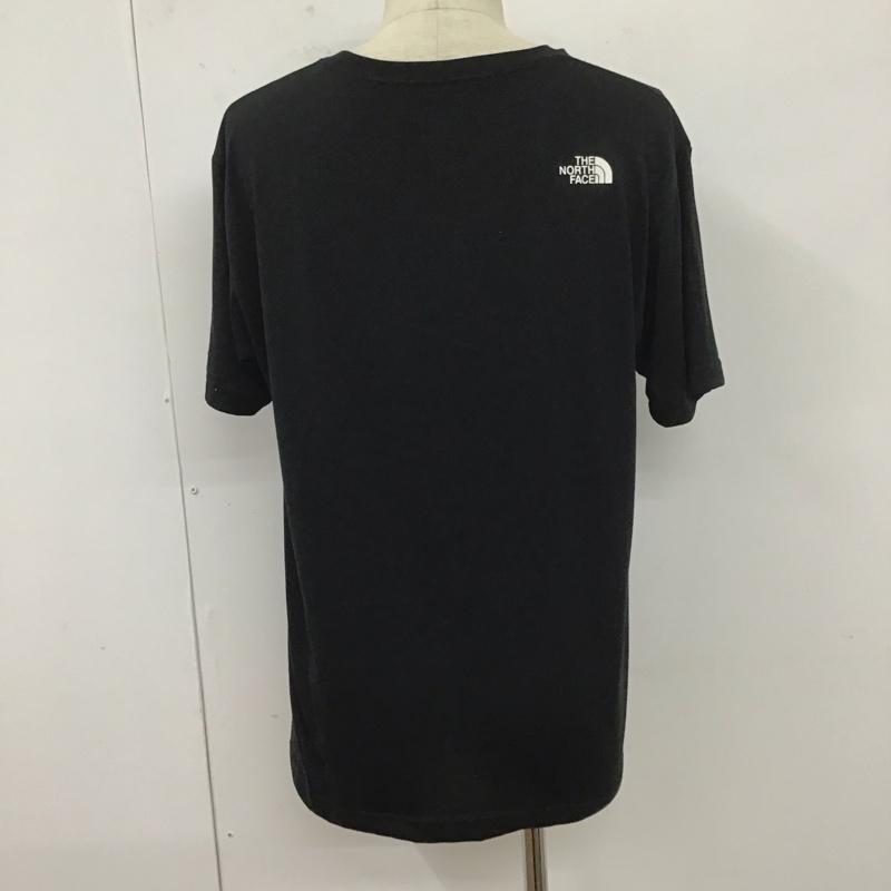 ザノースフェイス THE NORTH FACE Tシャツ 半袖 nt31622 トレッキング半袖Tシャツ 半袖カットソー プリントTシャツ XL ロゴ、文字 黒 / ブラック /  メンズ USED 古着 中古 10127310