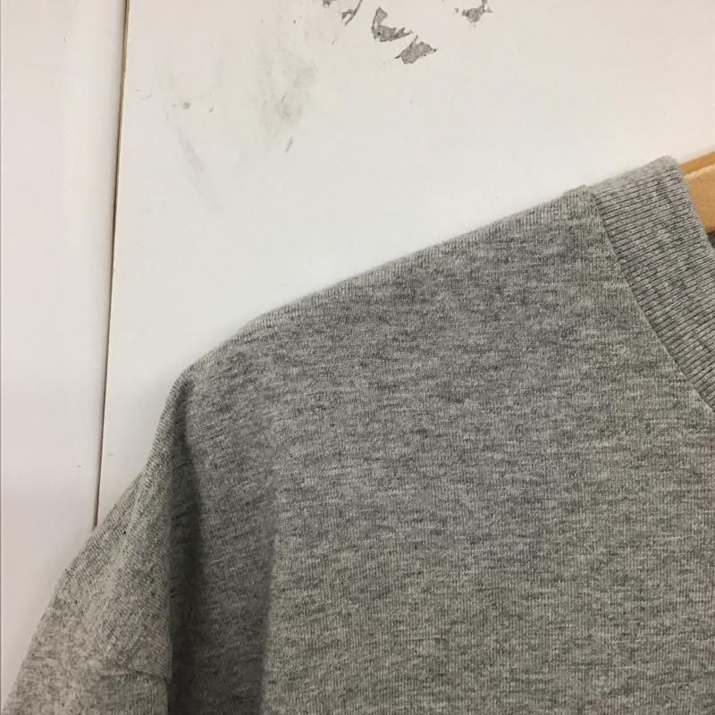 ファーストハンド Firsthand Tシャツ 半袖 半袖カットソー プリントTシャツ クルーネックカットソー L ロゴ、文字 灰 / グレー /  メンズ USED 古着 中古 10130088