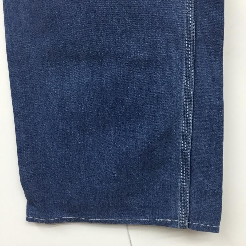 カーハート Carhartt パンツ デニム、ジーンズ デニムパンツ ワイドパンツ ストレートパンツ カジュアルパンツ カーゴパンツ 31インチ 無地 インディゴ / インディゴ /  メンズ USED 古着 中古 10115644
