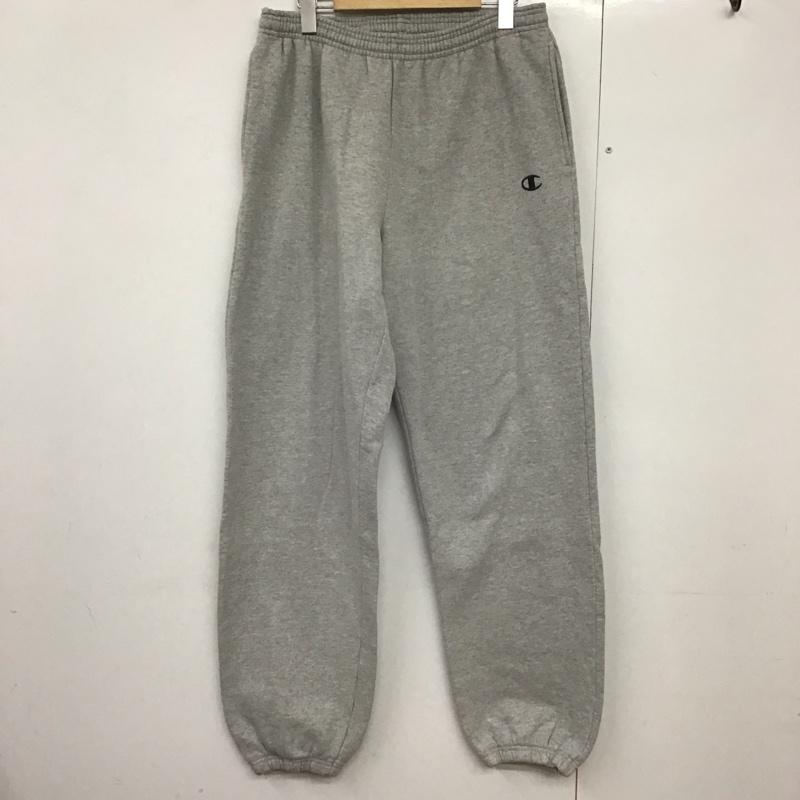 チャンピオン Champion パンツ ワークパンツ、ペインターパンツ ワイドパンツ カジュアルパンツ ワークパンツ スウェットパンツ XL 無地 灰 / グレー /  メンズ USED 古着 中古 10141623