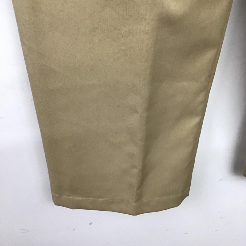 ザラ ZARA パンツ スラックス スラックスパンツ ワイドパンツ カジュアルパンツ 36 無地 ベージュ / ベージュ /  メンズ USED 古着 中古 10148541