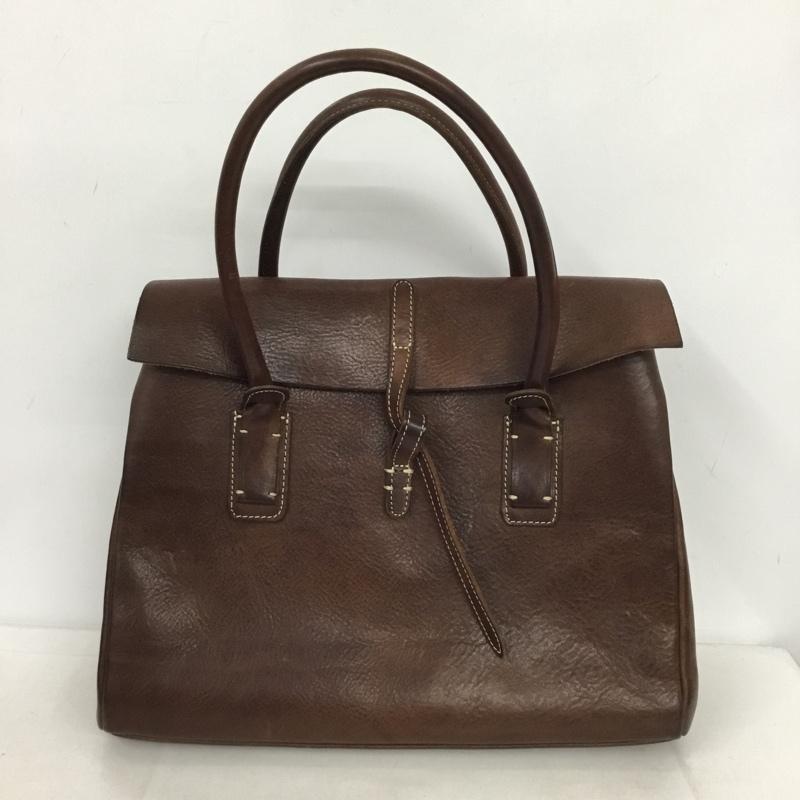 ルッカディルーチェ Rucca di Luce トートバッグ トートバッグ レザー 無地 茶 / ブラウン /  レディース USED 古着 中古 10137941
