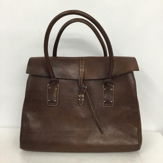 ルッカディルーチェ Rucca di Luce トートバッグ トートバッグ レザー 無地 茶 / ブラウン /  レディース USED 古着 中古 10137941