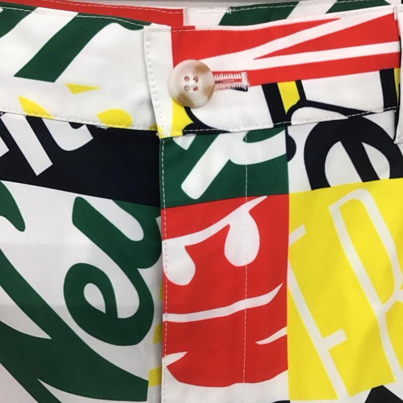 ニューエラ NEW ERA パンツ ショートパンツ ショートパンツ ハーフパンツ カジュアルパンツ L プリント マルチカラー / マルチカラー /  メンズ USED 古着 中古 10147344