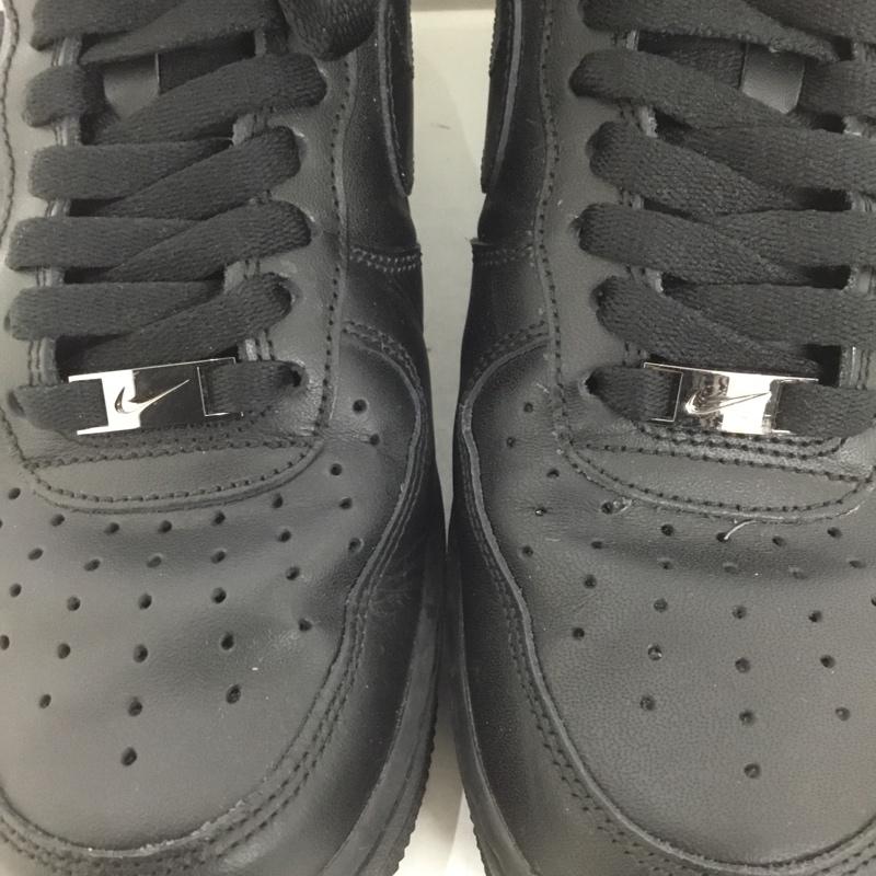 ナイキ NIKE スニーカー スニーカー CW2288-001 AIR FORCE 1 07 26cm 26.0cm ロゴ、文字 黒 / ブラック /  メンズ USED 古着 中古 10124872
