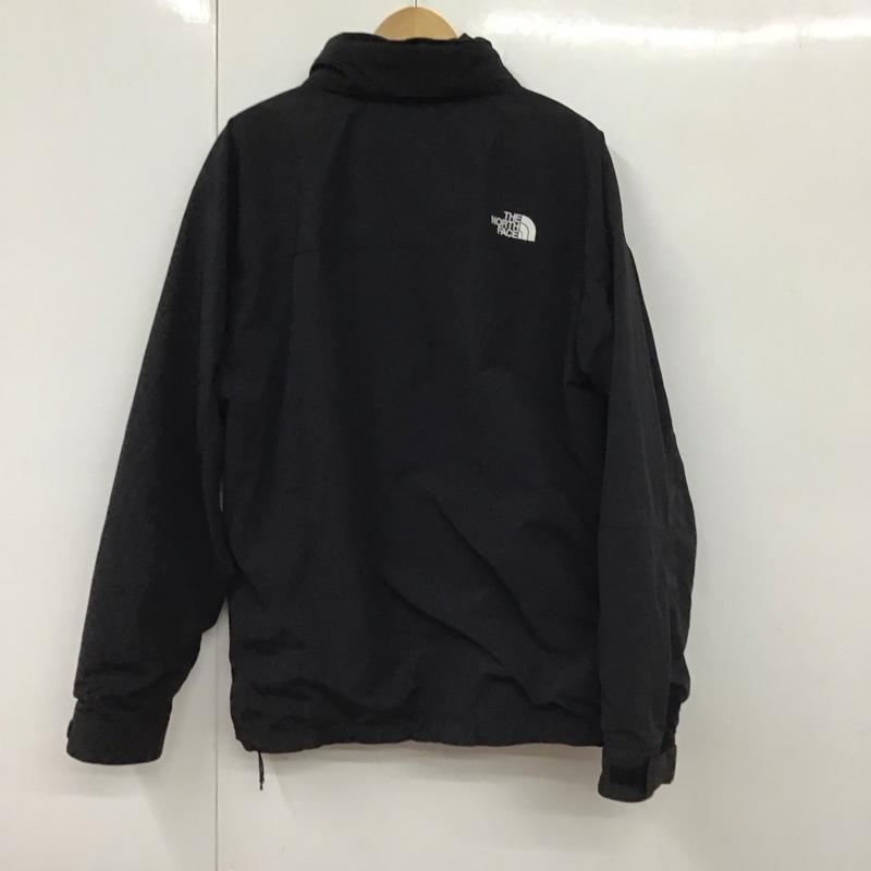 ザノースフェイス THE NORTH FACE ジャケット、上着 ジャンパー、ブルゾン np72131 ハイドレナウィンドジャケット ジップアップジャケット アウター L ロゴ、文字 黒 / ブラック /  メンズ USED 古着 中古 10130349