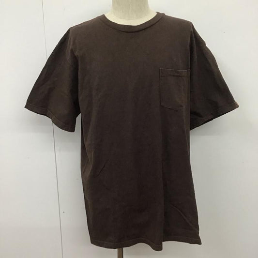 カーハート Carhartt Tシャツ 半袖 半袖カットソー プリントTシャツ クルーネックカットソー 80s 90s L 無地 茶 / ブラウン /  メンズ USED 古着 中古 10107238