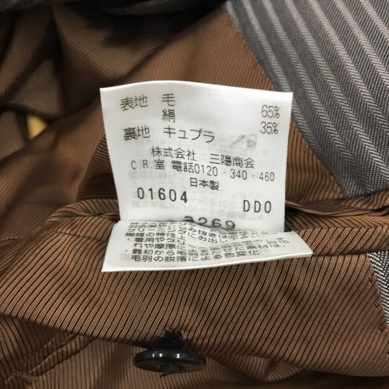 ポールスチュアート PAUL STUART ジャケット、上着 ジャケット、ブレザー ストライプ 灰 / グレー /  メンズ USED 古着 中古 10118853