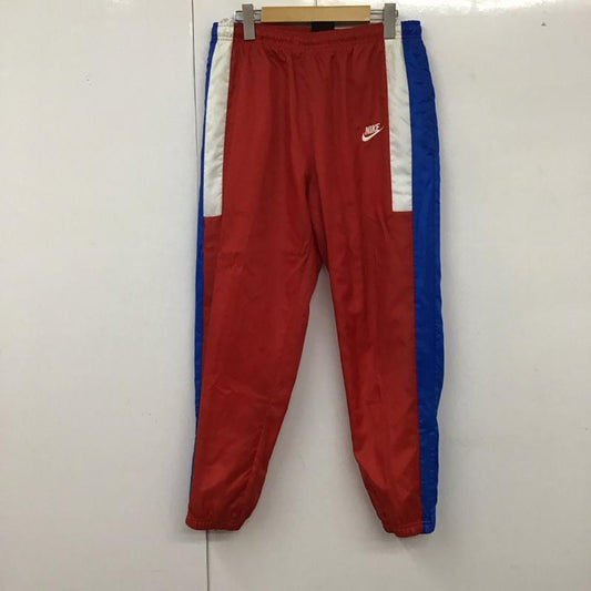 ナイキ NIKE パンツ ワークパンツ、ペインターパンツ aq1896-657 ボトム ワイドパンツ ナイロンパンツ M ロゴ、文字 白 / ホワイト / X 青 / ブルー / X 赤 / レッド /  メンズ USED 古着 中古 10129832