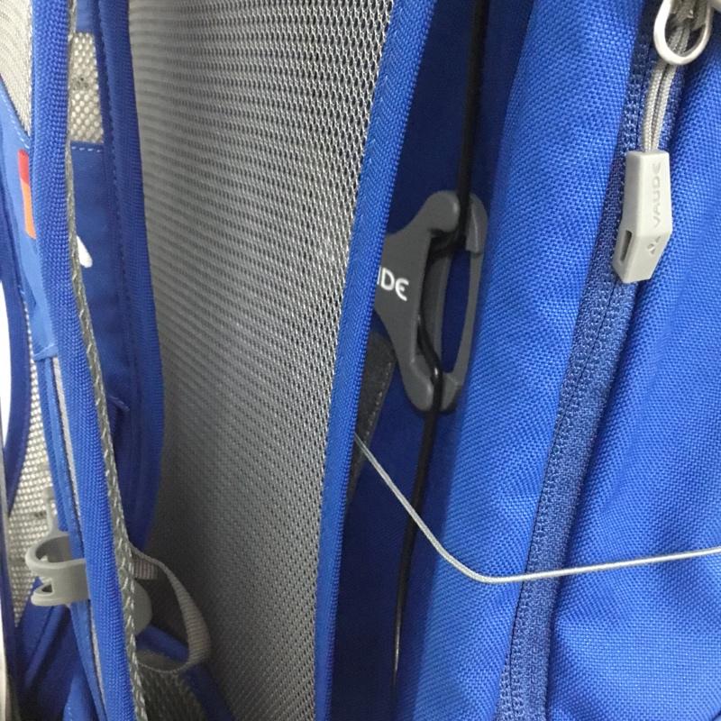 ファウデ VAUDE リュックサック、デイパック リュックサック、デイバッグ 12153 Wizard 18+4 ハイキング トレッキング タグ付き ロゴ、文字 青 / ブルー /  メンズ USED 古着 中古 10131870