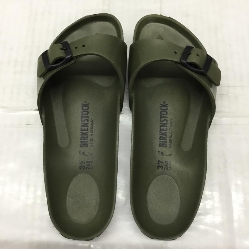 ビルケンシュトック BIRKENSTOCK サンダル サンダル EVA 37 24.0cm 無地 カーキ / カーキ /  レディース USED 古着 中古 10121824