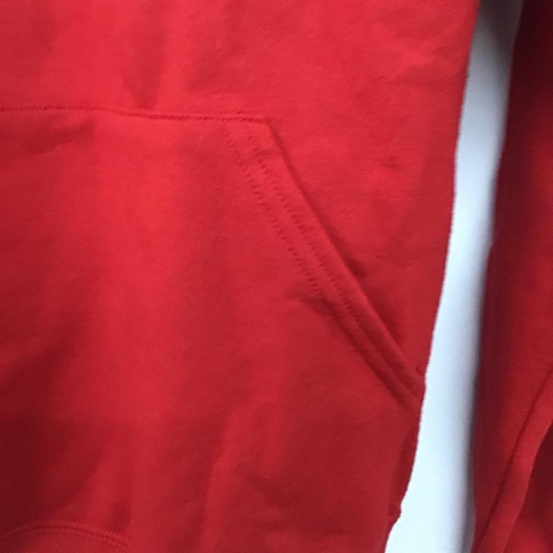 ジャージーズ JERZEES パーカー 長袖 長袖パーカー プルオーバーパーカー スウェット M 無地 赤 / レッド /  レディース USED 古着 中古 10142705