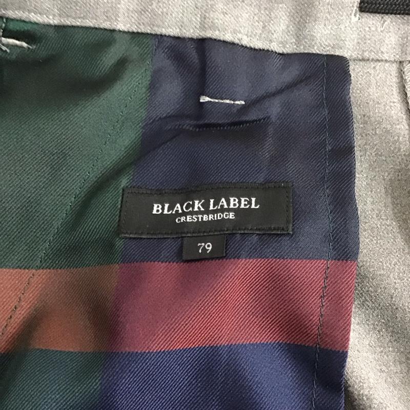 ブラックレーベルクレストブリッジ BLACK LABEL CRESTBRIDGE パンツ スラックス スラックス スリムパンツ カジュアルパンツ ストレートパンツ 無地 灰 / グレー /  メンズ USED 古着 中古 10111737