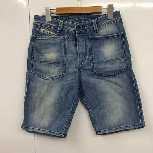 ディーゼル DIESEL パンツ ショートパンツ デニムパンツ ショートパンツ ハーフパンツ 28インチ 無地 インディゴ / インディゴ /  メンズ USED 古着 中古 10123130