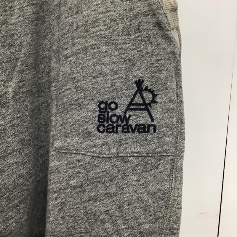 ゴースローキャラバン go slow caravan パンツ ワークパンツ、ペインターパンツ ワークパンツ ワイドパンツ カジュアルパンツ 5 無地 灰 / グレー /  メンズ USED 古着 中古 10147549