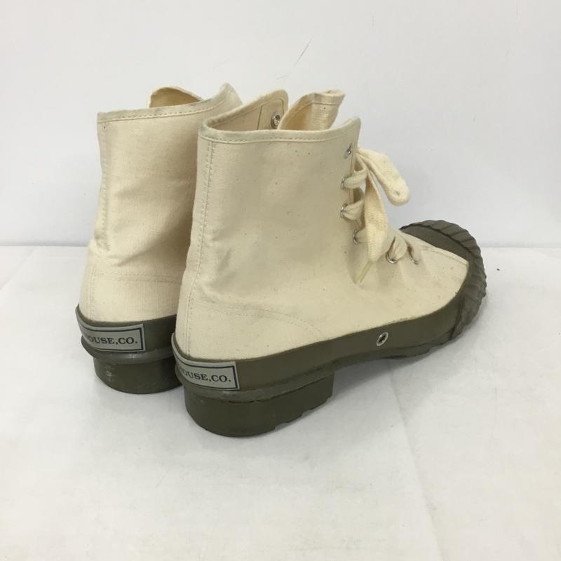 ウエアハウス WAREHOUSE スニーカー スニーカー ハイカット 無地 アイボリー / アイボリー /  メンズ USED 古着 中古 10138867