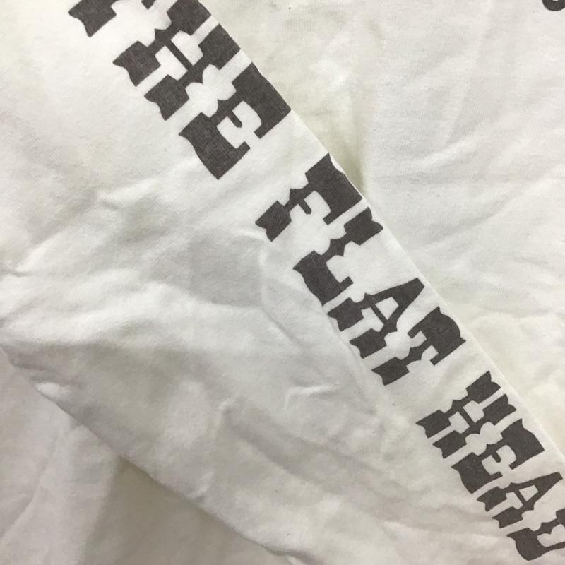 フラットヘッド FLATHEAD カットソー 長袖 長袖カットソー 無地カットソー クルーネック 38 ロゴ、文字 アイボリー / アイボリー /  メンズ USED 古着 中古 10148012