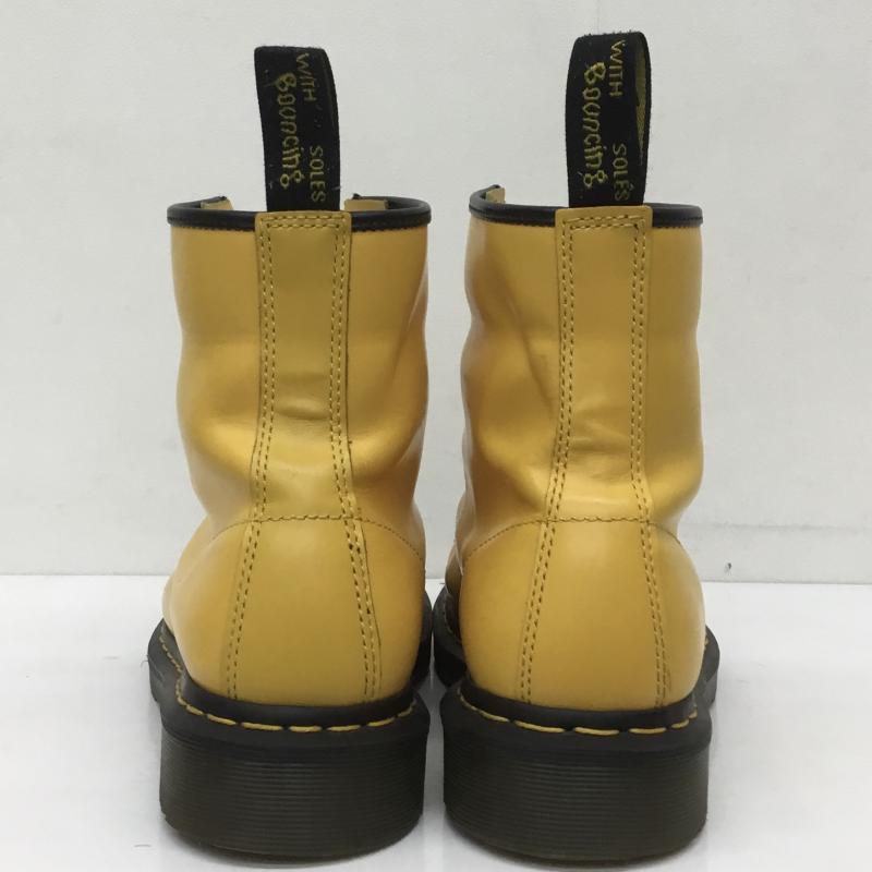 ドクターマーチン Dr.Martens 革靴 革靴 1460 8EYE BOOT YELLOW 24614700 US：9 無地 黄 / イエロー /  メンズ USED 古着 中古 10110126