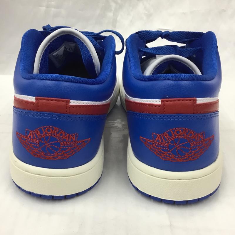 ナイキ NIKE スニーカー スニーカー DC0774-416 WMNS AIR JORDAN 1 LOW 29cm 箱有 29.0cm ロゴ、文字 白 / ホワイト / X 青 / ブルー / X 赤 / レッド /  メンズ USED 古着 中古 10105855