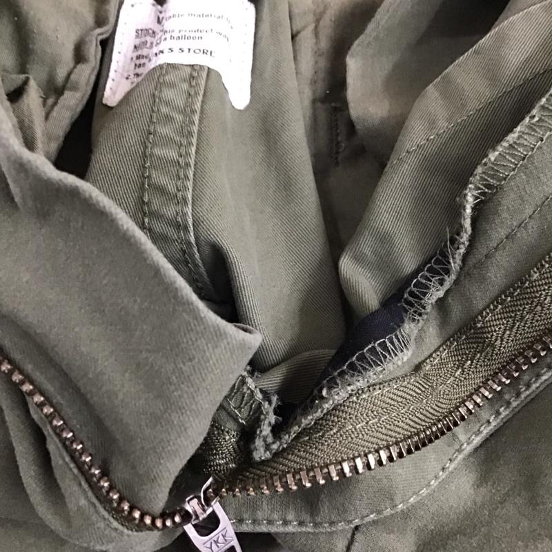 フリークスストア FREAK S STORE パンツ ワークパンツ、ペインターパンツ 1142248903685 ミリタリー バルーンパンツ FREE 無地 カーキ / カーキ /  レディース USED 古着 中古 10118711