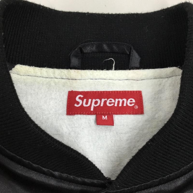 シュプリーム Supreme ジャケット、上着 ジャケット、ブレザー 16ss BettyBoopSatinJacket 前ボタンジャケット ラグラン M ロゴ、文字 黒 / ブラック /  メンズ USED 古着 中古 10120123