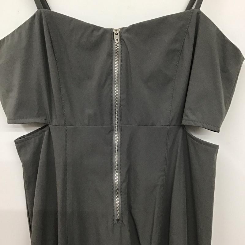 アルシーヴ archives ワンピース ロングスカート M 無地 灰 / グレー /  レディース USED 古着 中古 10130510