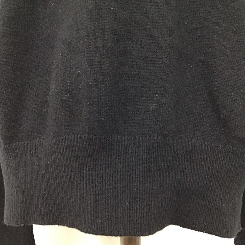 トリココムデギャルソン tricot COMME des GARSONS ニット、セーター 長袖 TN-040220 スタンドネック モックネック 無地 黒 / ブラック /  レディース USED 古着 中古 10118343