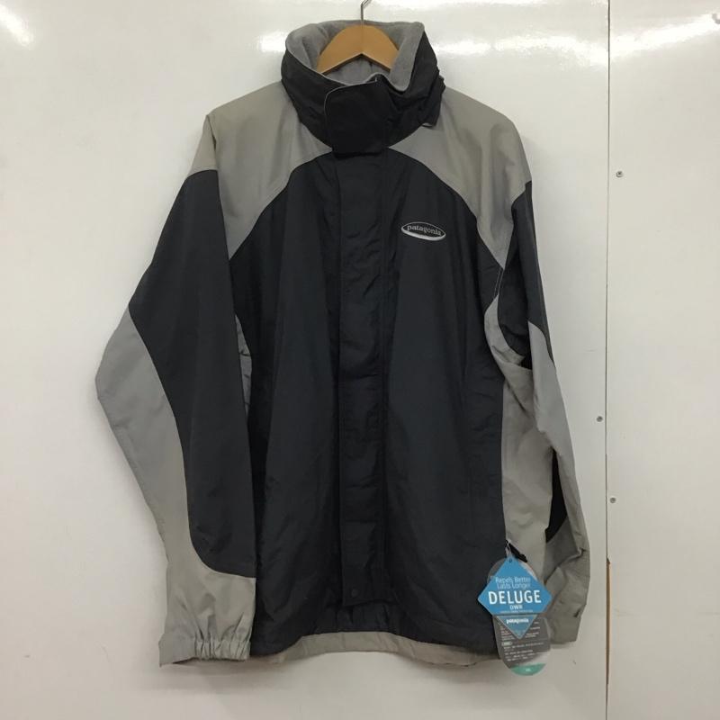 パタゴニア patagonia ジャケット、上着 ジャンパー、ブルゾン ジップアップジャケット 2000年製 lfuxjkt deadstock アウター M ロゴ、文字 灰 / グレー /  メンズ USED 古着 中古 10139696