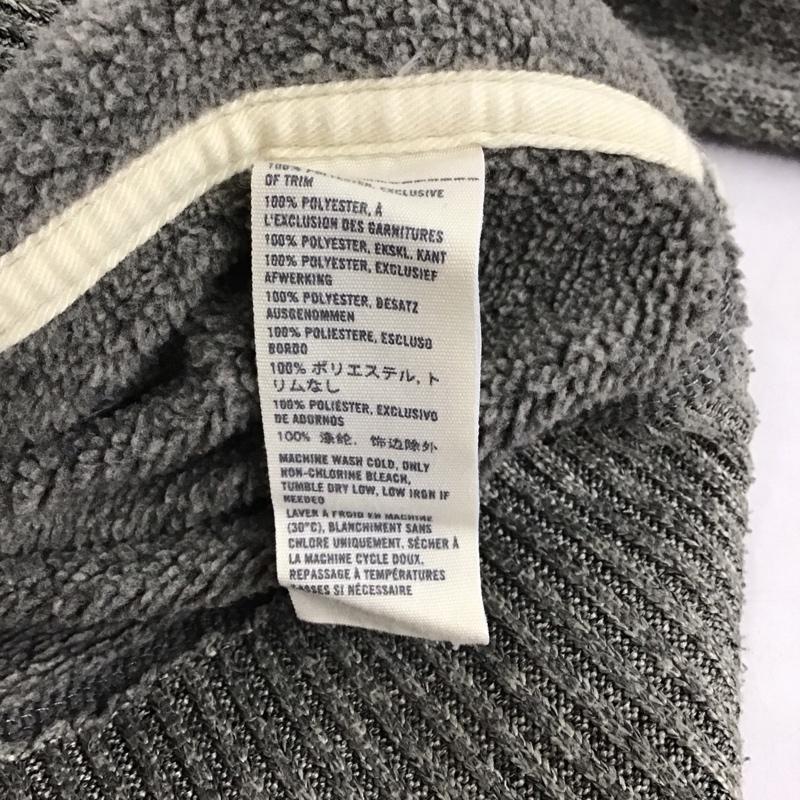 アバクロンビーアンドフィッチ ABERCROMBIE&FITCH パーカー 長袖 長袖パーカー プルオーバーパーカー ヘンリーネック M ロゴ、文字 灰 / グレー /  メンズ USED 古着 中古 10131987