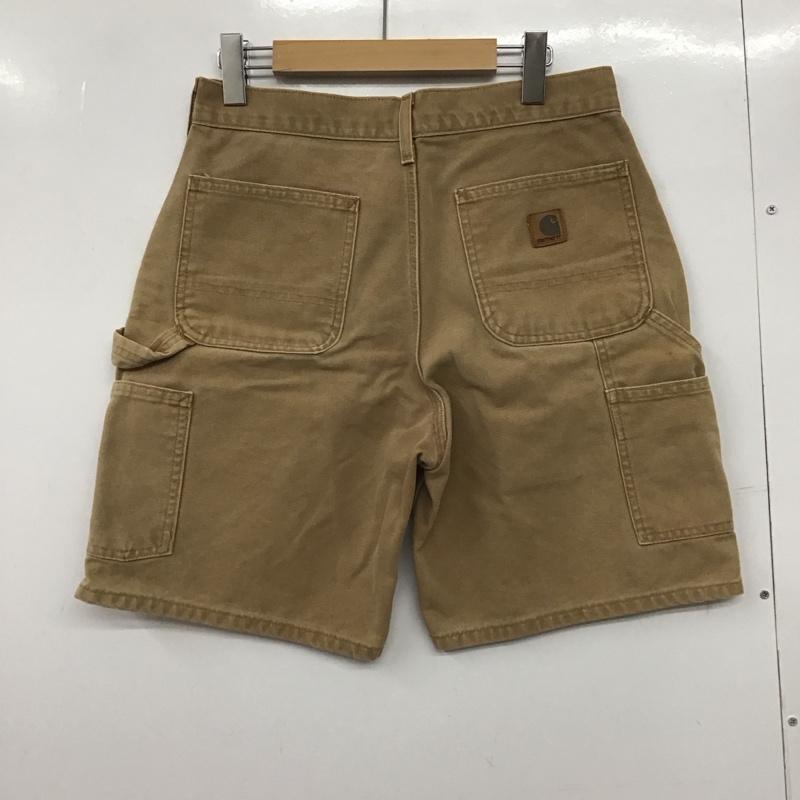 カーハート Carhartt パンツ ショートパンツ ショートパンツ ハーフパンツ カジュアルパンツ 無地 ベージュ / ベージュ /  メンズ USED 古着 中古 10145903