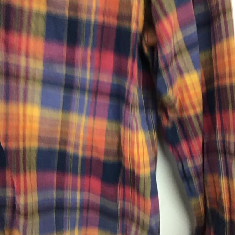 ギャップ GAP シャツ、ブラウス 長袖 長袖シャツ チェックシャツ カラーシャツ M チェック マルチカラー / マルチカラー /  メンズ USED 古着 中古 10141683