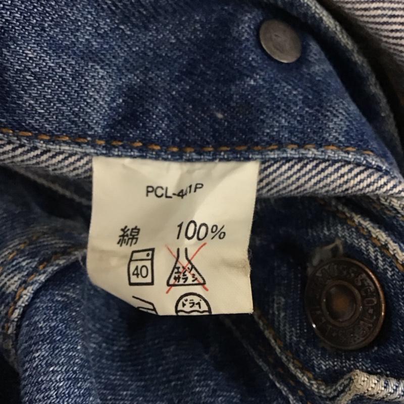 リーバイストラウスアンドコー Levi Strauss & co. ジャケット、上着 ジャンパー、ブルゾン デニムジャケット Gジャン アウター カジュアルジャケット 90s 38 無地 インディゴ / インディゴ /  メンズ USED 古着 中古 10141382