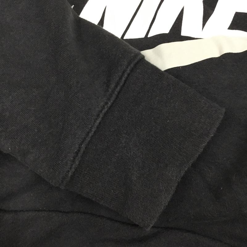 ナイキ NIKE パーカー 長袖 CN8753-010 スウェット プルオーバー フーディー S ロゴ、文字 黒 / ブラック /  メンズ USED 古着 中古 10118987