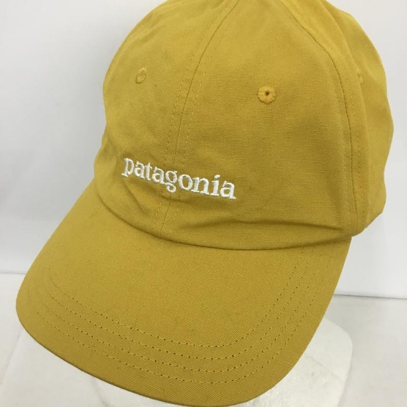 パタゴニア patagonia 帽子 キャップ netplus ロゴ、文字 黄 / イエロー /  メンズ USED 古着 中古 10143298
