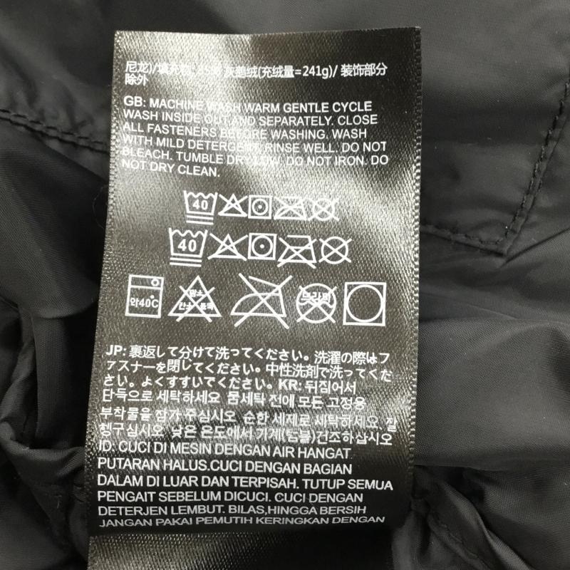 ザノースフェイス THE NORTH FACE ジャケット、上着 ダウンジャケット NF0A3C8DJK3 RETRO NUPTSE JACKET ヌプシ　ジャケット M ロゴ、文字 黒 / ブラック /  メンズ USED 古着 中古 10120963