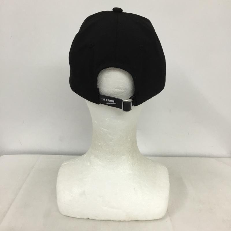 クライミー CRIMIE 帽子 キャップ CR1-02B5-HW05 LOGO PLAQUE CAP ワンポイント 黒 / ブラック /  メンズ USED 古着 中古 10138346