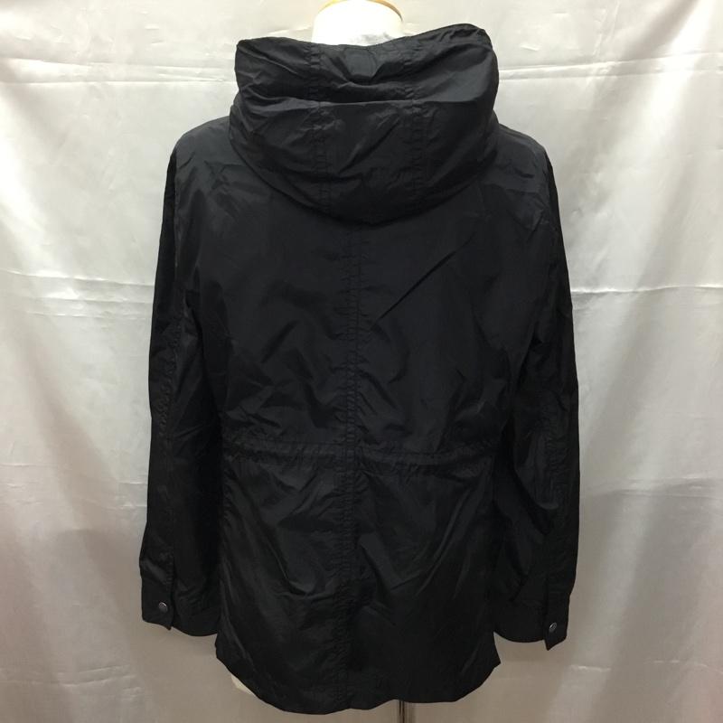 バーバリーブラックレーベル BURBERRY BLACK LABEL ジャケット、上着 ジャンパー、ブルゾン ジップアップジャケット ジャンパー ジャケット カジュアルジャケット アウター L 無地 黒 / ブラック /  メンズ USED 古着 中古 10108236