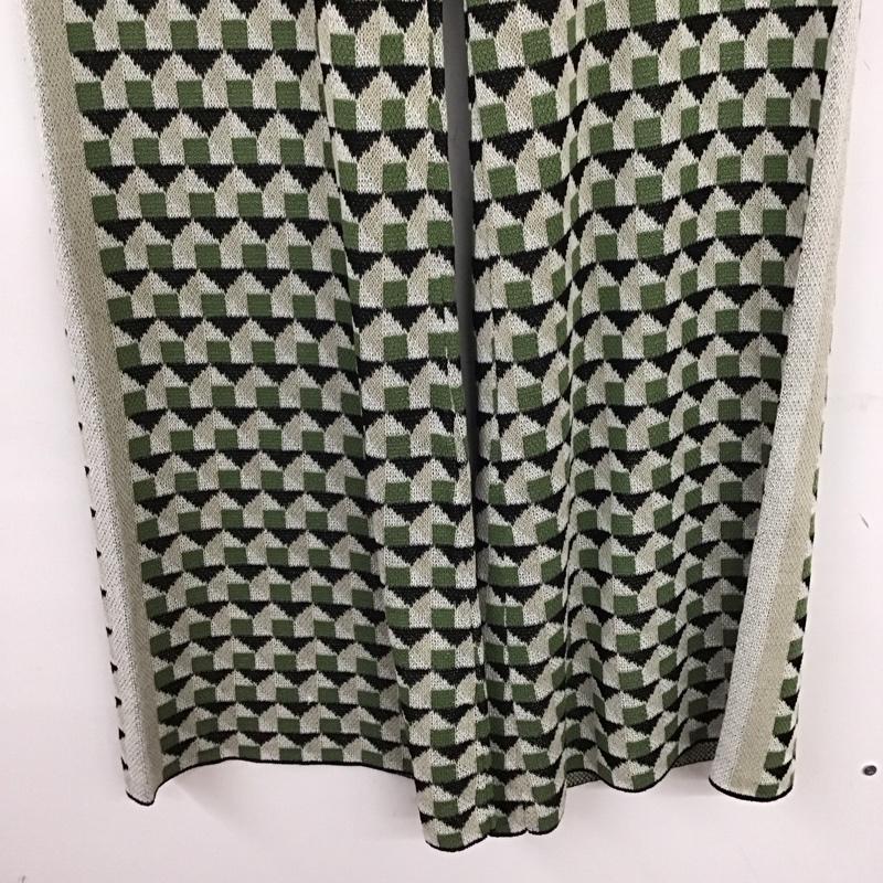 アズールバイマウジー AZUL BY MOUSSY パンツ スラックス 250ESM71-164D GEOMETRIC PATTERN KNIT PANTS S  マルチカラー / マルチカラー /  レディース USED 古着 中古 10141622