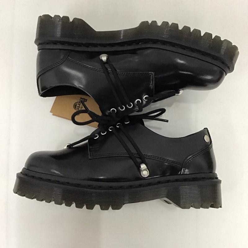 ドクターマーチン Dr.Martens 革靴 革靴 Zeffir51 5ホール UK6 箱有 US：7 無地 黒 / ブラック /  メンズ USED 古着 中古 10123168