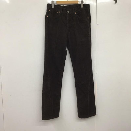 リーバイストラウスアンドコー Levi Strauss & co. パンツ デニム、ジーンズ コーデュロイパンツ ワイドパンツ カジュアルパンツ 32インチ 無地 茶 / ブラウン /  メンズ USED 古着 中古 10144181