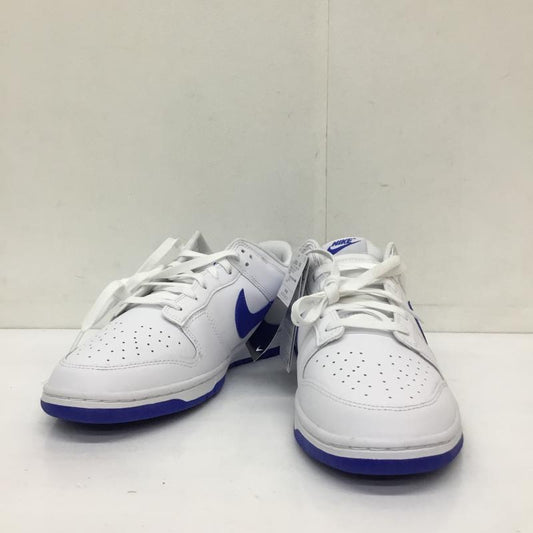 ナイキ NIKE スニーカー スニーカー DV0831-104 Dunk Low Retro Hyper Royal 29.5cm ロゴ、文字 白 / ホワイト /  メンズ USED 古着 中古 10133957