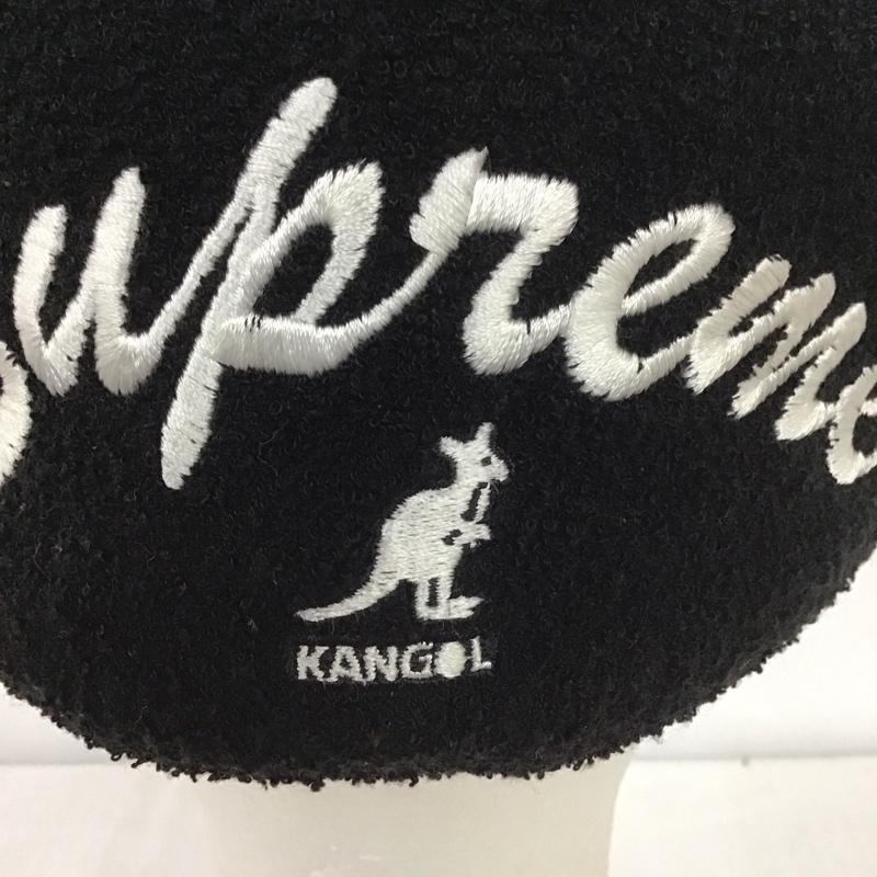 シュプリーム Supreme 帽子 ハンチング H130SS21 21SS KANGOL ロゴ、文字 黒 / ブラック /  メンズ USED 古着 中古 10111525