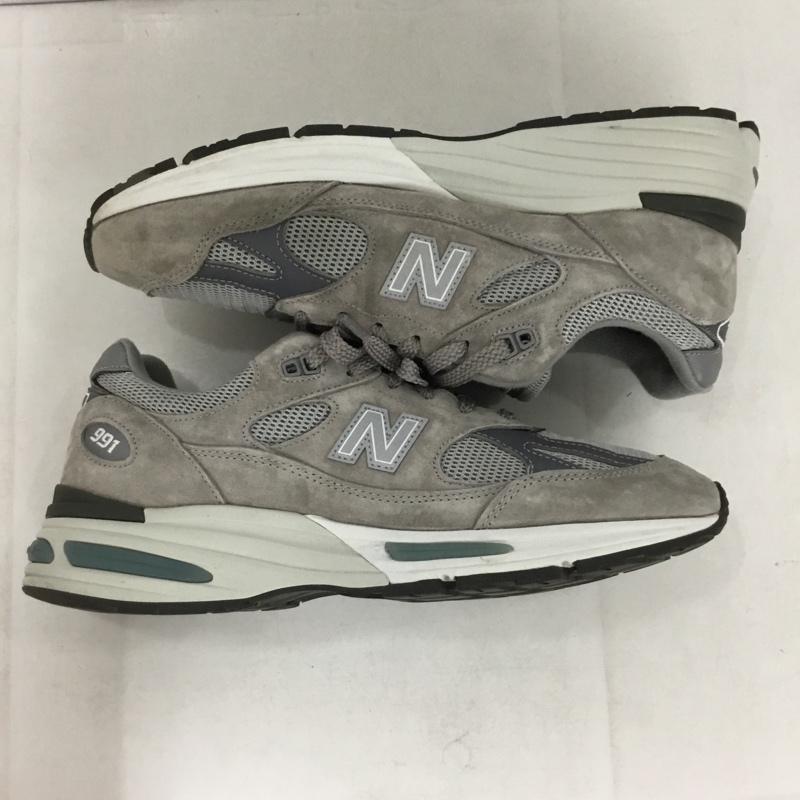 ニューバランス New Balance スニーカー スニーカー U991 GL2 USA9 US：9 ロゴ、文字 灰 / グレー /  メンズ USED 古着 中古 10139974