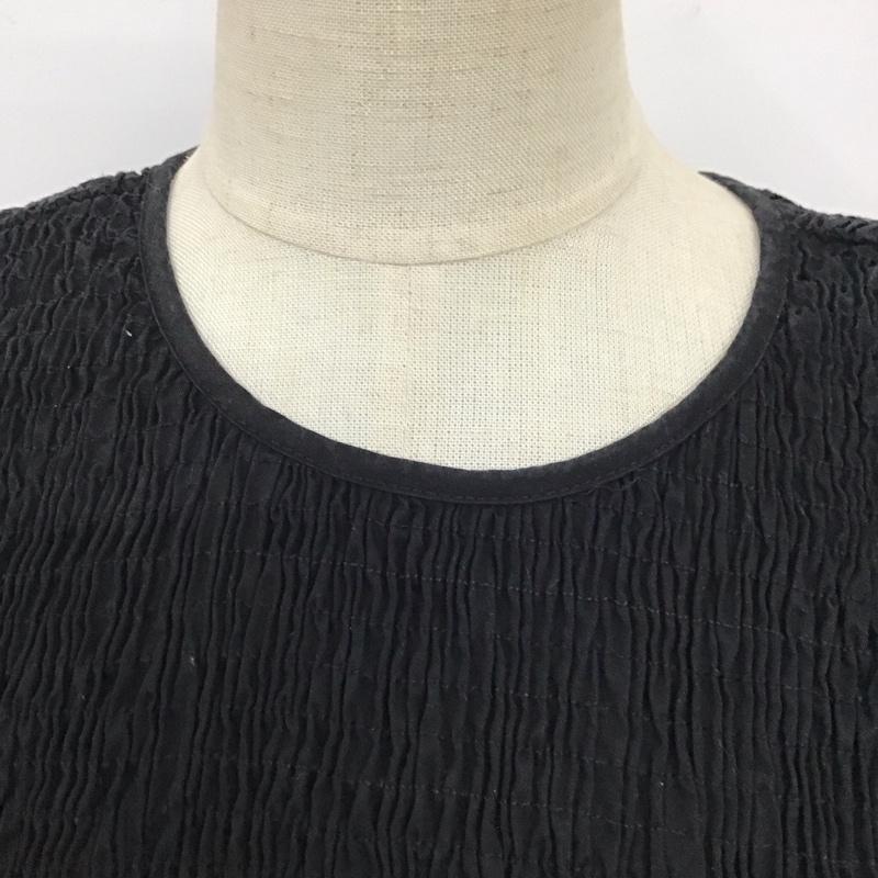 ザラ ZARA ワンピース ロングスカート S 無地 黒 / ブラック /  レディース USED 古着 中古 10121417